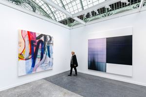 Liliane Tomasko and Callum Innes, <a href='/art-galleries/kerlin-gallery/' target='_blank'>Kerlin Gallery</a>, FIAC, Paris (17–20 October 2019). Courtesy Ocula. Photo: Charles Roussel.